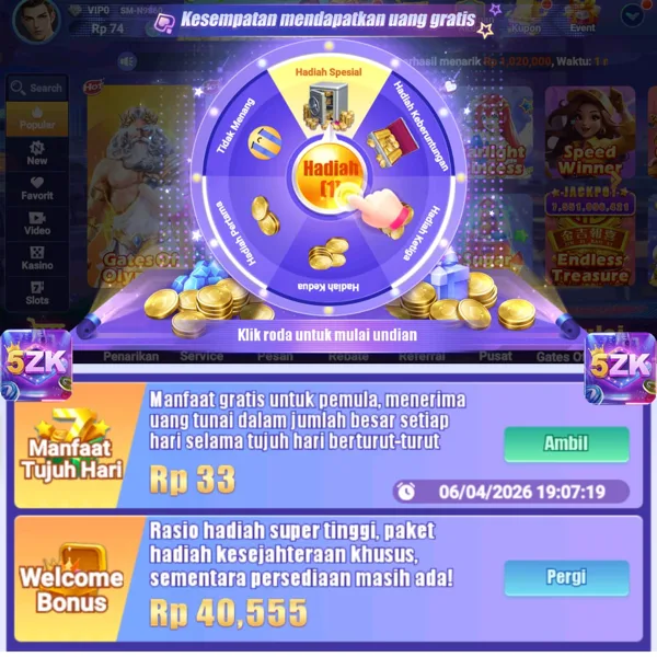 5ZK Slot Anti Rungkad Indonesia